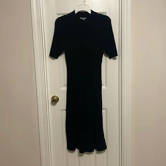 H&M | Dresses | Hm Rib Knit Turtleneck Midi Dress | Poshmark